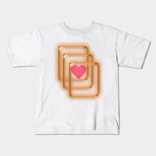 LOVE in 3D Kids T-Shirt